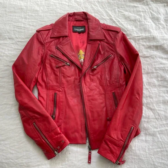 Unicorn London | Jackets & Coats | Unicorn London Red